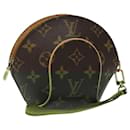 Louis Vuitton Ellipse Wristlet Clutch Monogram Canvas Mini