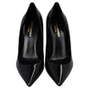Saint Laurent Opyum Patent Leather Pumps Black