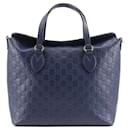 Gucci GG Shima Leather Handbag