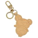 LOUIS VUITTON Takashi Murakami Porte Cles Panda Charm Beige M62637 Auth 142403V - Louis Vuitton