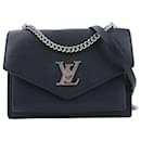 Louis Vuitton Cuir Taurillon MyLockMe BB 2Way Handbag in Black M51418