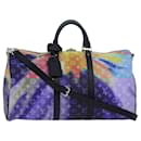Louis Vuitton Keepall Bandouliere Bag Limited Edition Monogram Sunset Canvas 50