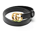 Gucci Double G Buckle Leather Belt