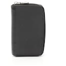 Louis Vuitton Zippy Coin Purse in Black Taiga Leather