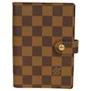 Louis Vuitton Damier Ebene Agenda PM Planner Cover