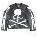 Vanson Mastermind BONE JKT Leather Jacket - Autre Marque