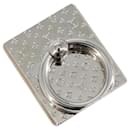 LOUIS VUITTON Monogram Support Telephone Nanogram Silver M67285 LV Auth BA5920 - Louis Vuitton