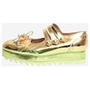 Gold fringed platform shoes - size EU 40 - Autre Marque