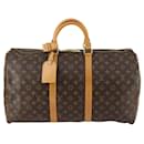 Louis Vuitton Keepall Bag Monogram Canvas 50