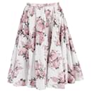 Emilia Wickstead Edy Printed Skirt in Floral Print Cotton  - Autre Marque