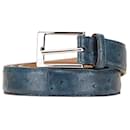 Gucci 345658 Ostrich Leather Belt
