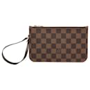 Louis Vuitton Brown Damier Ebene Neverfull PM Pouch