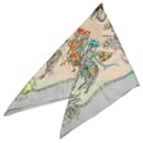 Hermès Brown Les Fetes Du Roi Soleil Silk Scarf