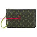 Louis Vuitton Brown Monogram Neverfull Pouch