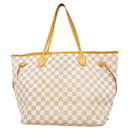 Louis Vuitton Damier Azur Neverfull MM Tote Bag