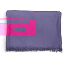 NEUF ETOLE HERMES NEW EX LIBRIS EN CACHEMIRE & SOIE FOULARD CASHMERE SHAWL - Hermès