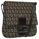 Sac à bandoulière Mamma Baguette en toile moyen de Fendi