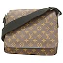 Louis Vuitton Monogram Macassar District PM Shoulder Bag