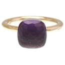 Pomellato Noodling Amethyst Pink Gold Band Ring