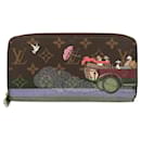 Louis Vuitton Porte-Monnaie Zippy Wallet Monogram Evasion