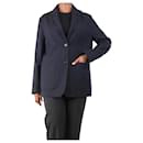 Navy blue wool jacket - size UK 12 - Autre Marque