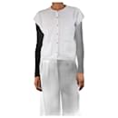 Grey button-up cashmere vest - size XS - Autre Marque