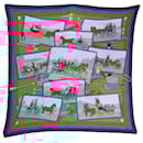 Couvee d'Hermes Silk Carre Plisse 90 - Hermès