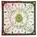 Les Clefs Or Caty Latham Silk Scarf 90 - Hermès