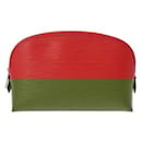 Louis Vuitton Epi Cosmetic Pochette in Coquelicot