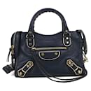 Balenciaga Navy Handbag