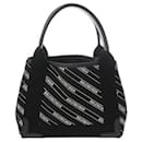 Balenciaga Navy Cabas XS Handbag