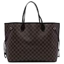 Louis Vuitton Brown Damier Ebene Neverfull GM