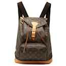 Louis Vuitton Brown Monogram Montsouris GM