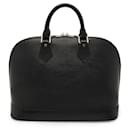 Louis Vuitton Epi Alma Handbag in Black
