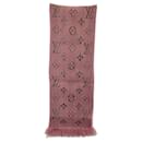 Louis Vuitton Echarpe Logomania Shine Monogram Wool Scarf