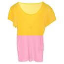 Pleats Please Cutsew Polyester Top - Autre Marque