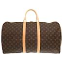 Louis Vuitton New Keepall 55 Monogram IC Tag Boston Bag