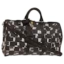 Louis Vuitton Keepall Bandouliere Bag Monogram Chess Coated Canvas and PVC 50