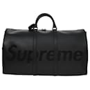 Louis Vuitton Keepall Bandouliere Bag Limited Edition Supreme Epi Leather 55