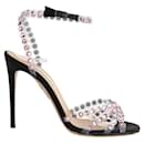 Pink leather heeled sandals - Aquazzura