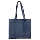 Louis Vuitton Navy Blue Tote Bag