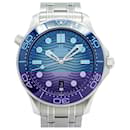 Omega Seamaster Automatic Blue Dial Men's Wristwatch