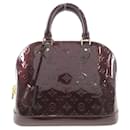 Louis Vuitton Alma Vernis Handbag