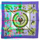 Écharpe en soie Hermès Vintage Carre 90 Brésil