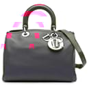 Dior Pink Medium Leather Diorissimo Satchel