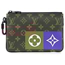 Bolsa Clutch Monogram com Zíper Louis Vuitton