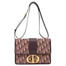 Christian Dior DIOR OBLIQUE 30 MONTAIGNE Canvas Shoulder Bag