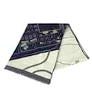 Châle à franges DJ Last Night d'Hermès