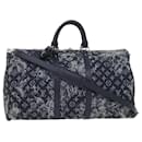 Louis Vuitton Keepall Bandouliere Bag Monogram Tapestry Canvas 50