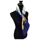 Hermès Cavalier Peuls silk scarf
